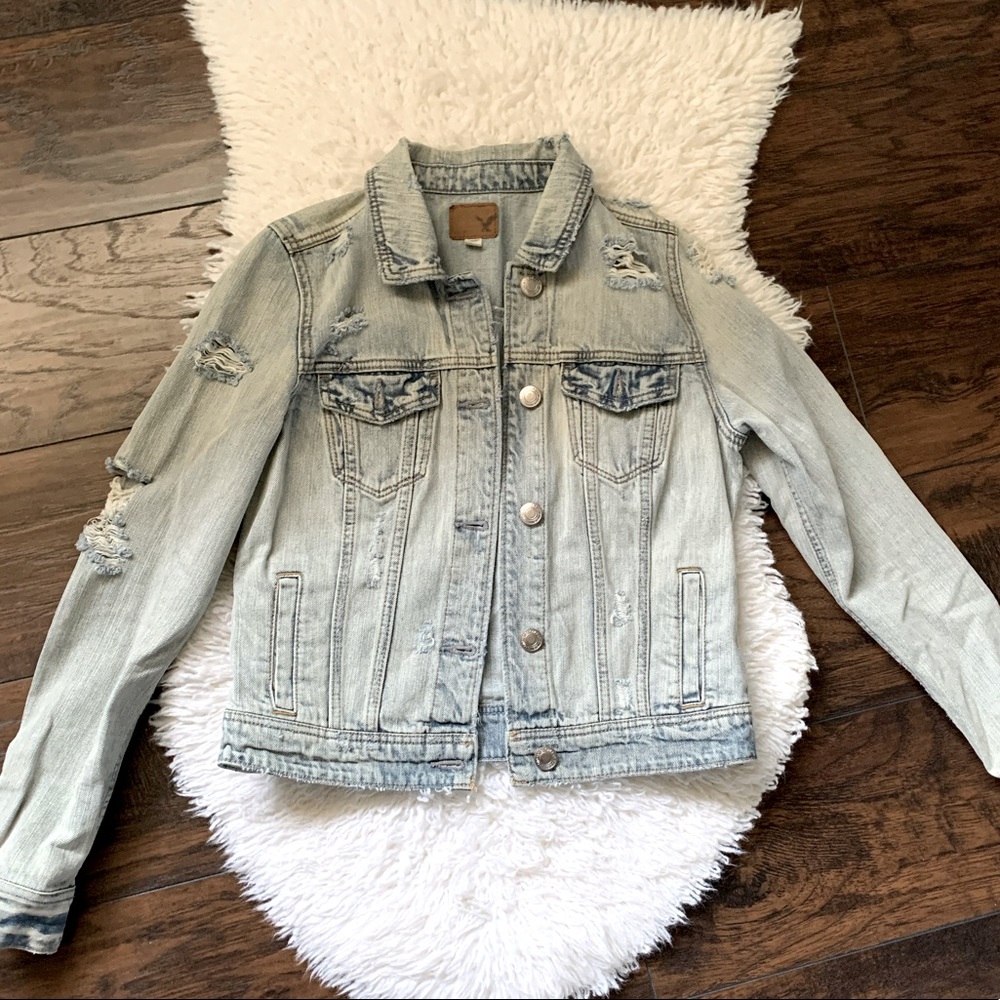 SMALL AMERICAN EAGLE JEAN JACKET